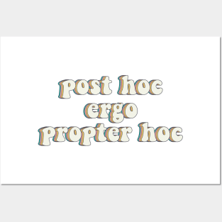 West Wing Post Hoc Ergo Propter Hoc Posters and Art